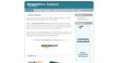 Desktop Screenshot of amazon-new-zealand.com